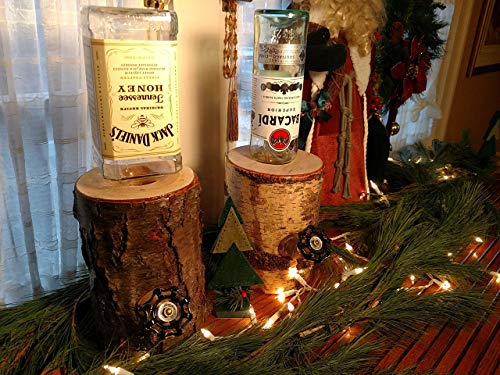 Wine Dispenser, The Original Real Wood Log Wine Dispenser, New and Improved!