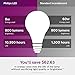 Philips 462168 LED Bulb 8 Pack 60 Watt Equivalent, Daylight (5000K) A19 Non Dimmable, Medium Screw Base