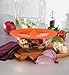 Rachael Ray Accessories 2-Piece Top This! Suction Lid Set, Orange