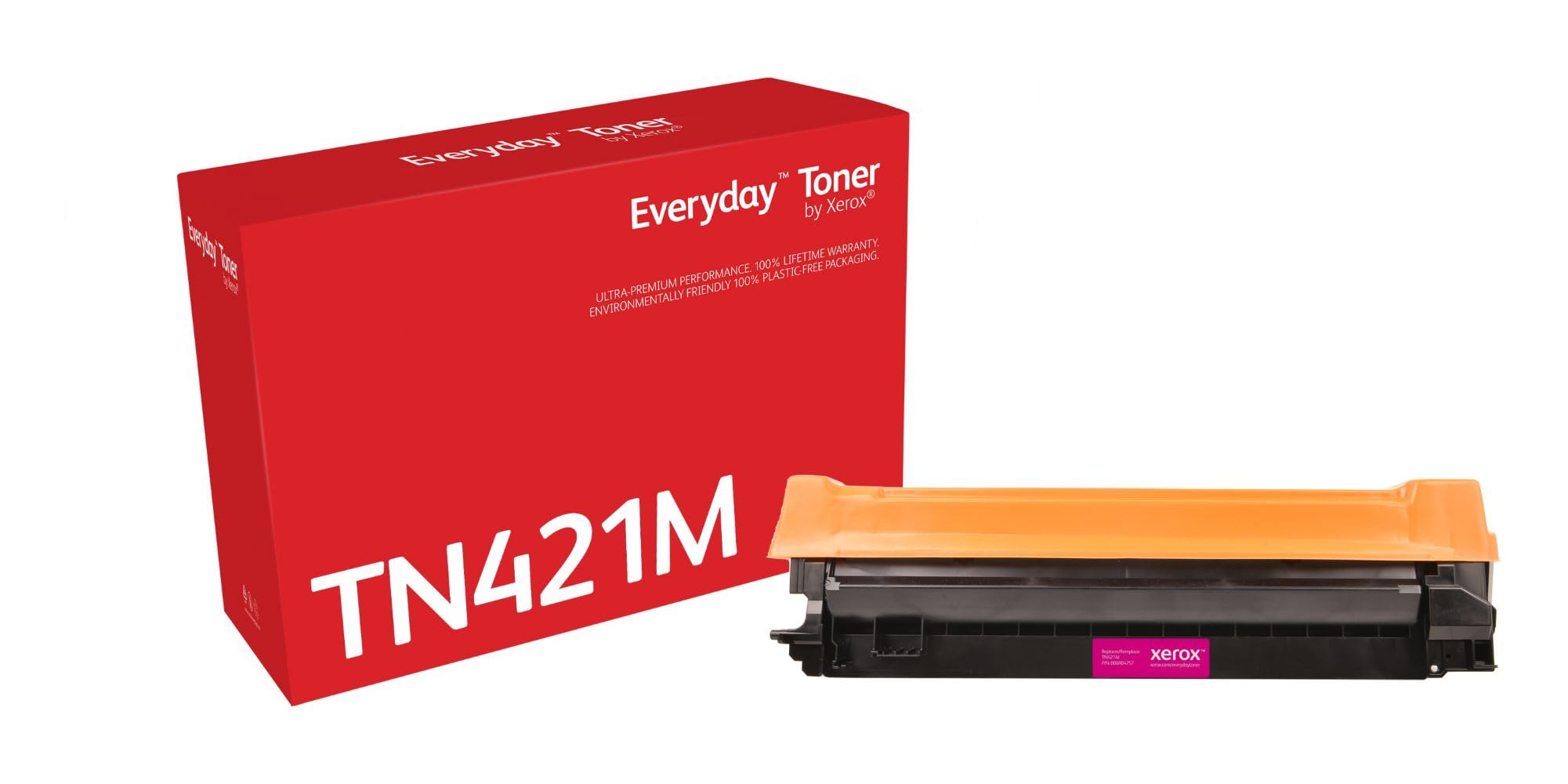 Xerox Everyday Compatible Brother TN421 Magenta Toner, Standard Capacity
