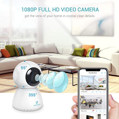 Heimvision HM205 1080P Security Camera, Works with Alexa, Night Vision, 2 Way Audio, Motion Detectio - //coolthings.us