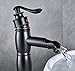 Rozin Waterfall Bathroom Sink Vessel Faucet Oil Rubbed Bronze One Hole Basin Mixer Tap