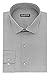 Kenneth Cole Unlisted Men's Dress Shirt Slim Fit Checks and Stripes (Patterned), Grey, 15