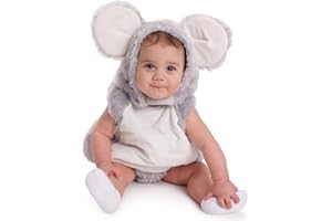 Dress Up America Baby Mouse Costume For Toddlers - Adorable Squeaky Mouse Outfit For Halloween And Year Round Dress-Up