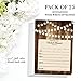 DB Party Studio Rustic Bridal Shower Invitations with Envelopes (Pack of 25) Wood & Lights Fill In Bridal Shower Invites Excellent Value Wedding Party Invitations VI0007B