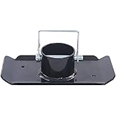 TOWKING 5000lbs Trailer Jack Foot Plate with Pin Base, Black