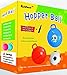 Space Hopper Ball with Pump, 18in/45cm Diameter for Ages 3-6, Hop Ball, Kangaroo Bouncer, Hoppity Hop