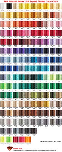 1 SuperB+Polyester+Embroidery+Thread+5000m