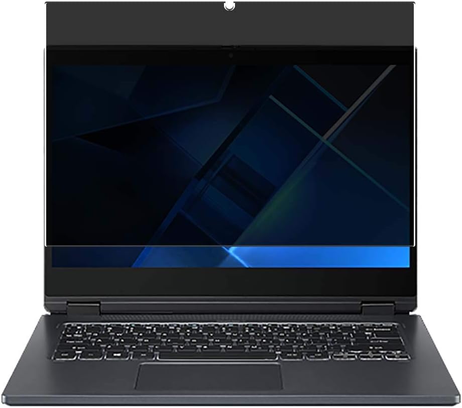 Puccy Privacy Screen Protector Film, compatible with ACER TravelMate Spin P4 TMP414RN-51-5426 14