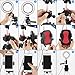 5.7” Ring Light with Phone Tripod Stand, Mini LED Camera Light Desktop Table Lamp with 360° Rotation Cell Phone Holder for YouTube Video, Live Stream, Makeup - 3 Lighting Modes & 11-Level Brightness