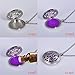 HOUSWEETY Aromatherapy Essential Oil Diffuser Necklace-Stainless Steel Butterfly Locket Pendant,11 Refill Pads (Non-Engraving)