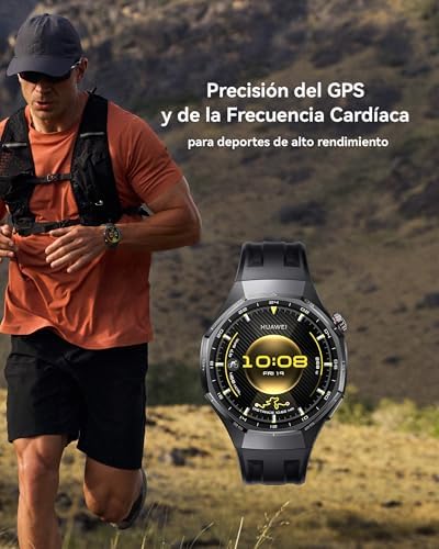 Watch GT 6 Pro 46mm GPS Smartwatch 1.47''AMOLED, Negro