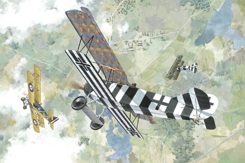 Fokker D VII WW1 Early 1/48 Roden