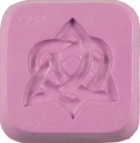 Fleximold Silicon Mold, Large Celtic Love Knot Mold by Fleximold