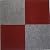Carpet Tiles Self Stick 12" (144 Sq. Ft.) Color Choice (Red)