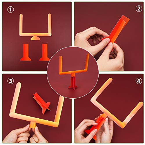 9 Pieces Football Party Decorations, Football Goal Post Centerpieces