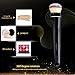 Electric Makeup Brush, Powder Brush Professional Cosmetic Brush 360 Degree Rotatable Set with Detachable Brush And Foundation Makeup Brush Heads, USB Rechargeable, Gift Wrap Powder Brush(Black)