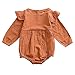 voqoomkl Baby Girl Clothes 6-9 Months Winter Infant Outfit Winter Clothes Newborn Orange