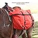 TrailMax “Over-The-Saddle Pack Pannier Bags, Fits Over Most Western or Endurance Saddles, for Hunting Camp, Horse Camping or The Beginning Packer, Easy to Use, Durable (Orange with PolyPac Inserts)thumb 2