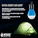 AKASIA COLLECTION Waterproof Portable Outdoor LED Hanging Tent Light Bulb for Camping, Backpacking, Hiking, Emergency Lighting, Battery Powered Outdoor Lights [4 Packs]