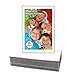 Magtech Magnetic Photo Pocket Picture Frame, White, Holds 2.5 x 3.5 Inches Photos, 25 Pack, Made in the USA (12325)