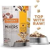 Instinct Freeze Dried Raw Boost Mixers Grain Free Cage Free Chicken Recipe All Natural Cat Food Topper by Nature's Variety, 6 oz. Bag