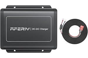 AFERIY DC600 580W Alternator Charger, Fast DC-DC Charger for Portable Power Stations, 6X Faster Than Cigarette Chargers, Compatible with 95% Solar Generator, Perfect for Road Trips, RVing