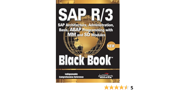 Sap R 3 Black Book Dreamtech Software Tea Amazon Com Books