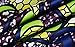 Annflat Women's African Print Knee Length Flare Skirts with Pockets Medium Multi