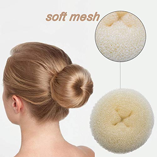Jeanssar Hair Bun Donut Maker Set Tool Shaper Hairpiece Ballerina
