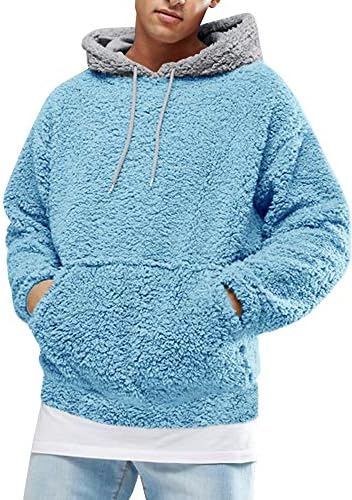 hooded sherpa sweater