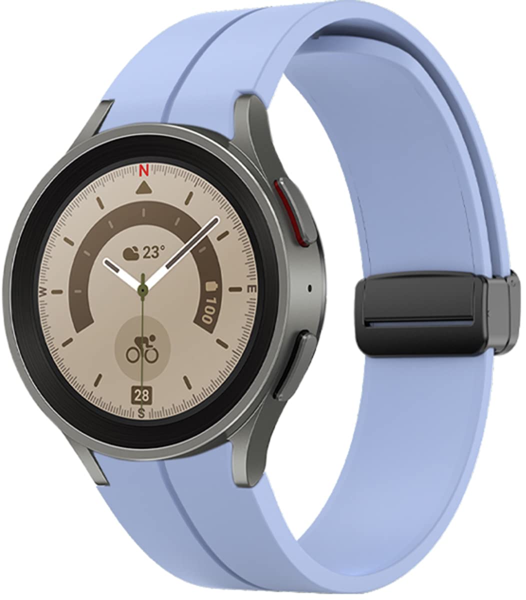 BBZ for Galaxy watch7/watch FE Strap,20MM quick release Silicone Strap Compatible with Galaxy Watch 6/Galaxy Watch 5 40mm 44mm /Galaxy Watch 4 40mm 44mm /Galaxy Watch 4 Classic 42mm 46mm/Watch 3 41mm