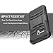 Alcatel OneTouch Fierce XL Case, Alcatel Flint Case, Alcatel Pixi Glory 4G LTE Case, Circlemalls [Combo Holster] with Built-in Kickstand Locking Belt Clip + Stylus Pen +[ HD Screen Protector] Black
