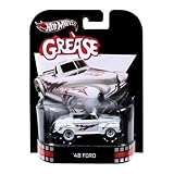 Hot Wheels Retro Grease Die Cast Car '48 Ford