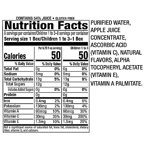 MOTT’S FOR TOTS APPLE, 6.75 FL OZ BOXES, 8 PACK