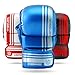 Sanabul Core 7 oz Hybrid Gloves (Blue/Silver, L/XL)