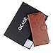 OCASE Samsung Galaxy S8 Case Leather Flip Wallet Case for Samsung Galaxy S8 Devices - Brown