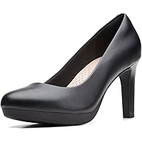 Claudia, Le Tue Nuove Scarpe Da Lavoro: Décolleté Clarks Ellanie Hope, Pelle Nera E Tacco Block, Il Massimo Del Comfort Per Giornate Infinite (38.5 EU)
