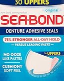 Sea Bond Denture Adhesive, Original Uppers, 30 Count