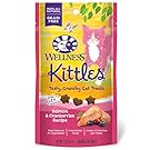 Wellness Kittles Crunchy Natural Grain Free Cat Treats, Salmon & Cranberries, 2-Ounce Bag