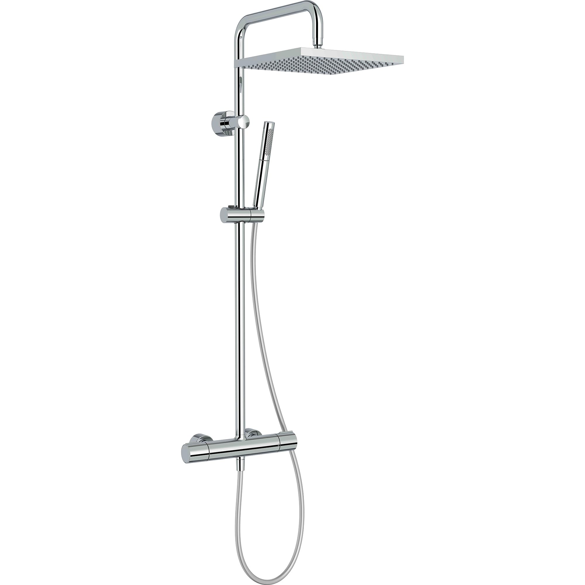 Jacob Delafon E32850-CP Colonne_de_Douche_Parent Brigitte Thermostatic Shower Column, Chrome