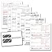 Park Forms W-2 Laser Set Forms & Envelope Kit, - 6-Part- (2016) For 25 Employees