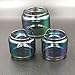 CENGLORY 3PCS Replacement Bulb Glass Tube 8ml Capacity for TFV12 Prince (Rainbow)