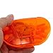 Multi-Day Vitacarry 8 Compartment Pill Box Holds up to 60 Pills Actual Size: 4.5”w X 3.0”d X .93”h (Orange)