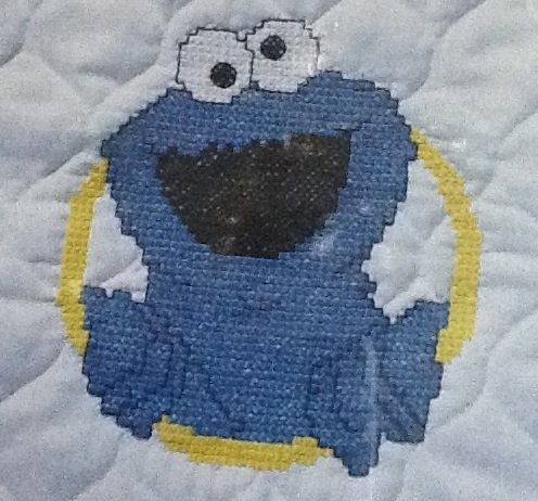 cookie monster bib
