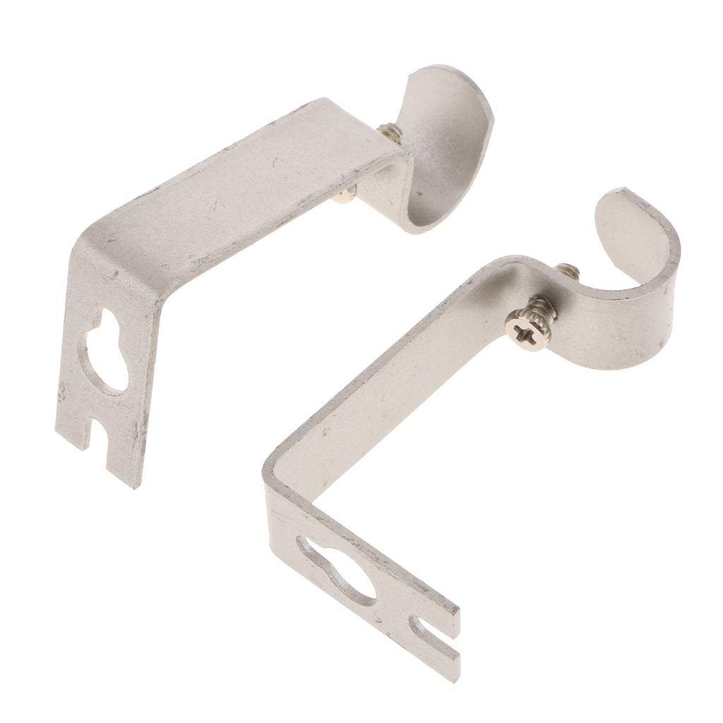 Braun Schwarz Gardinenstange Wandhalter Hakenhalter Fur Zur Wandbefestigung F Fityle 3 Stk Gardinenstangen Zubehor Gardinenstangen Zubehor