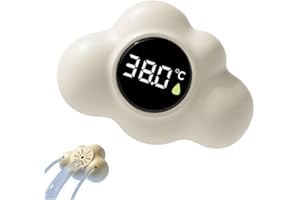 Kid Bath Thermometer,Digital Floating Water Thermometer for Bathtub,Digital Display Clear & Tub Fast Gauge, Temperature Read 