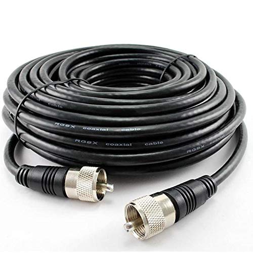 Cablesonline 3ft RG8x Coax Uhf (PL259) Male/50 Ohm Antenna Cable (R-U003)