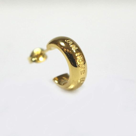 Amazon Co Jp Jam Home Made ジャムホームメイド ラウンドダイヤモンドピアス Gold J Pi058 Gd メンズ レディース ユニセックス シルバー プレゼント 誕生日 アクセサリー 服 ファッション小物