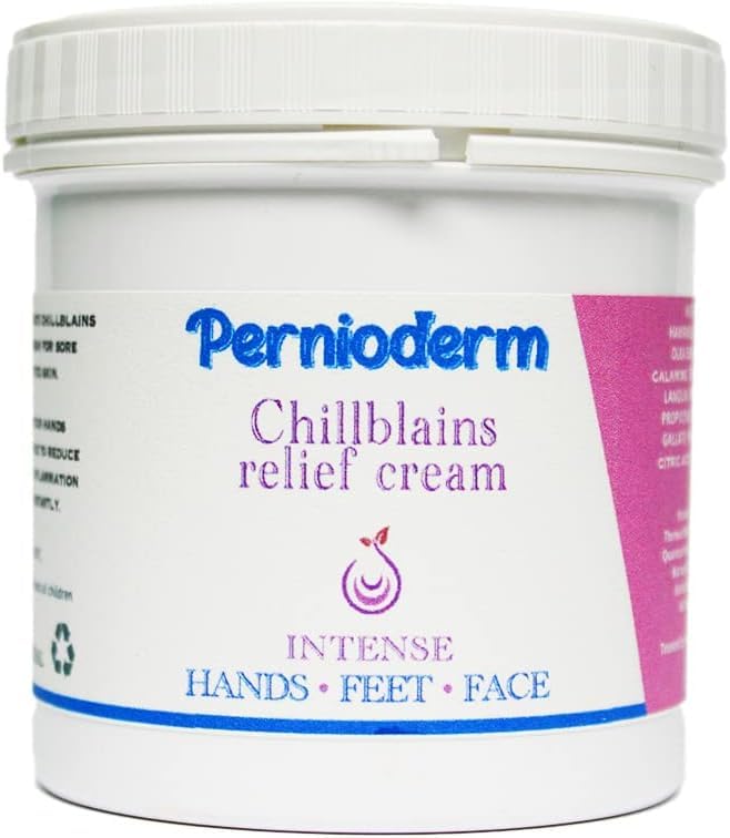 Pernioderm Chilblains Relief Cream Intense 100g | Instant irritation pain relief for hands, feet and face